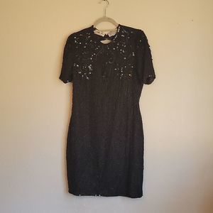 Silky nites New York sequins midi dressize PL